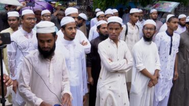 শান্তি সমাবেশে মাদরাসা শিক্ষার্থী নিহতের প্রতিবাদে খেলাফত ছাত্র মজলিসের বিক্ষোভ