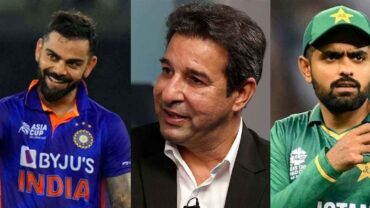 বাবর নয় কোহলিকে বেছে নিলেন ওয়াসিম আকরাম