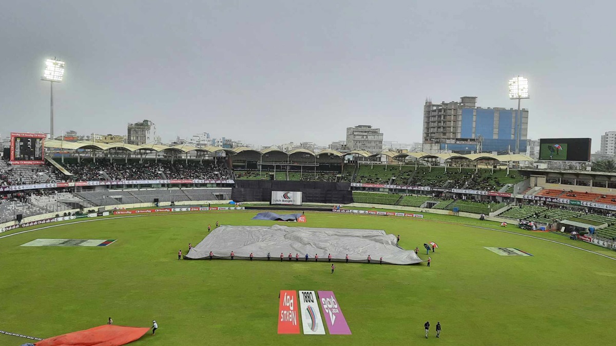 বৃষ্টিতে বন্ধ বাংলাদেশ-নিউজিল্যান্ডের খেলা