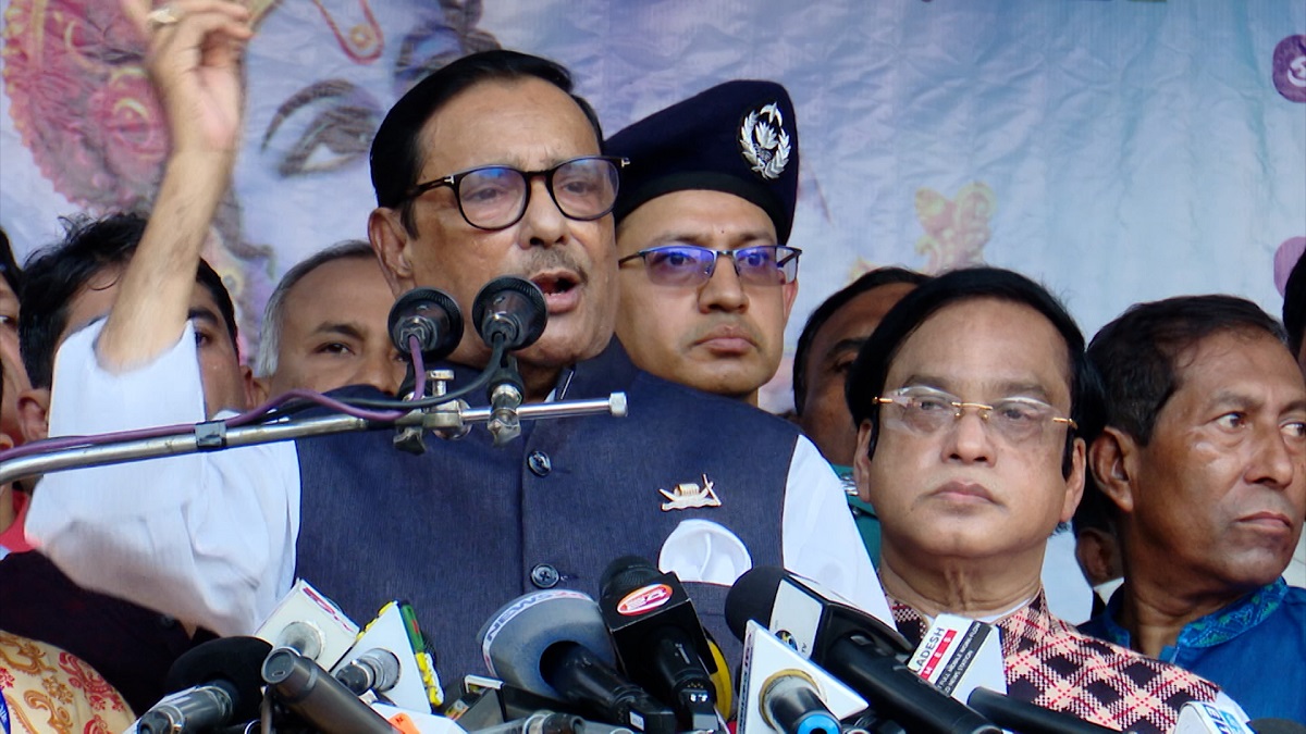 ড. ইউনূসকে নিয়ে বিশৃঙ্খলা তৈরির চেষ্টা করছে বিএনপি: ওবায়দুল কাদের