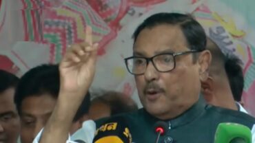 বিএনপিকে ৩৬ দিনের আল্টিমেটাম দিলেন ওবায়দুল কাদের