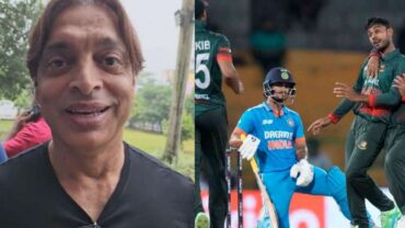 বাংলাদেশের কাছে ভারত হারায় শান্তি পাচ্ছেন পাকিস্তানিরা: শোয়েব