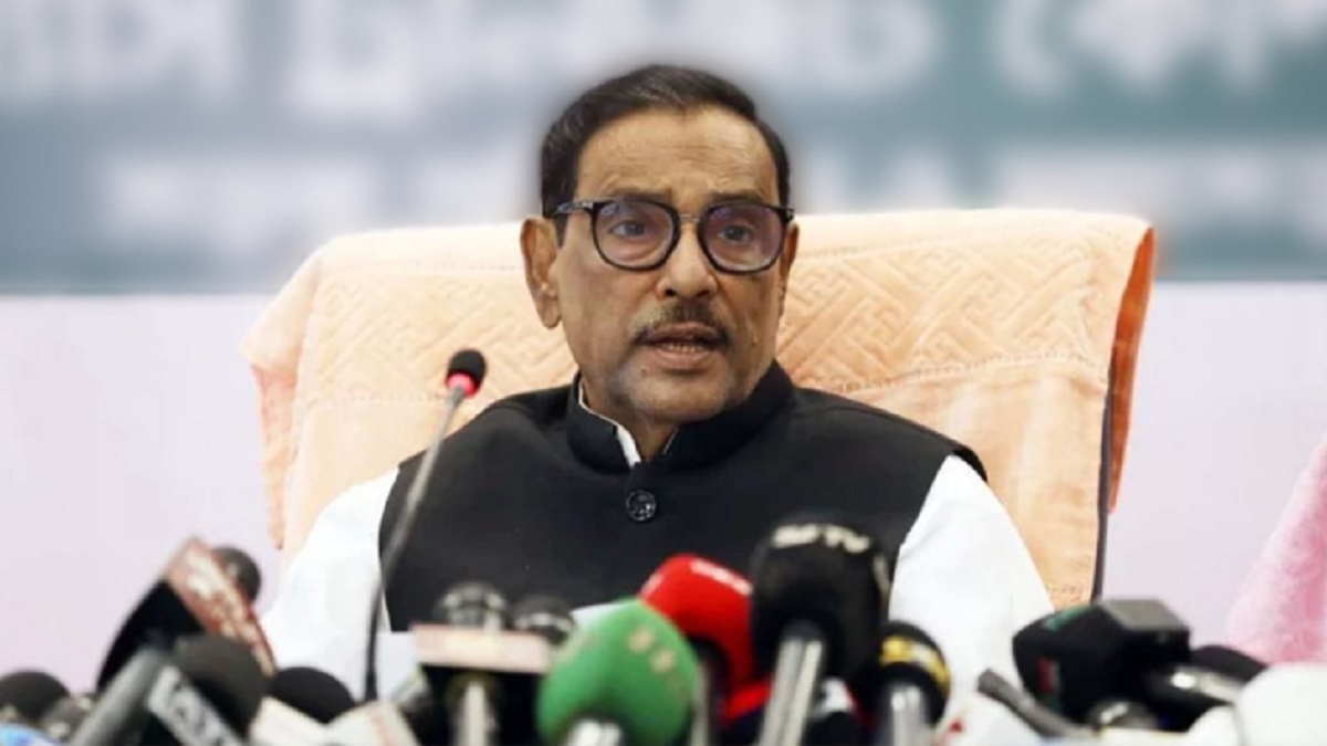 শর্তযুক্ত সংলাপ আওয়ামী লীগ করবে না: মার্কিন প্রতিনিধিদের পরামর্শের প্রতিক্রিয়ায় ওবায়দুল কাদের