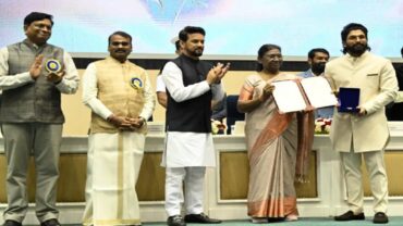 প্রথম তেলেগু অভিনেতা হিসেবে জাতীয় পুরস্কার পেলেন আল্লু অর্জুন