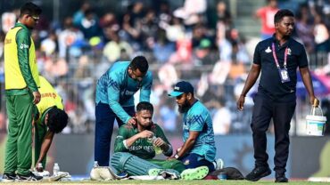 পেশির চোটে হাসপাতালে সাকিব