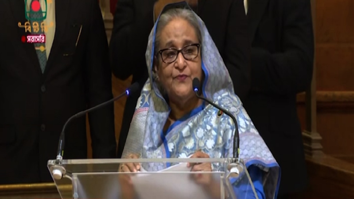 আমি মুজিবের কন্যা, দেশের সম্পদ বিক্রি করে ক্ষমতায় আসার লোভ নেই: প্রধানমন্ত্রী
