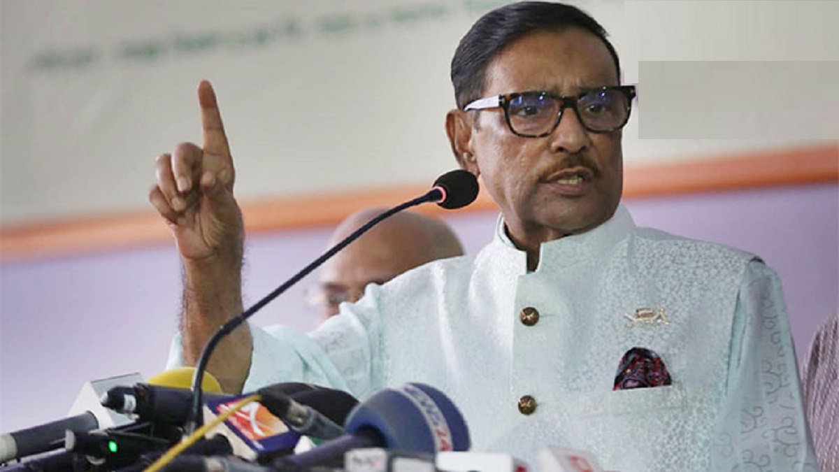 আ.লীগ নয়, ২৮ তারিখের পর বিএনপি অলিগলি দিয়ে পালাচ্ছে: ওবায়দুল কাদের