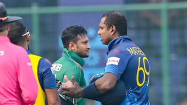 সাকিবের পাশে দাঁড়ালো তার দল গল টাইটান্স