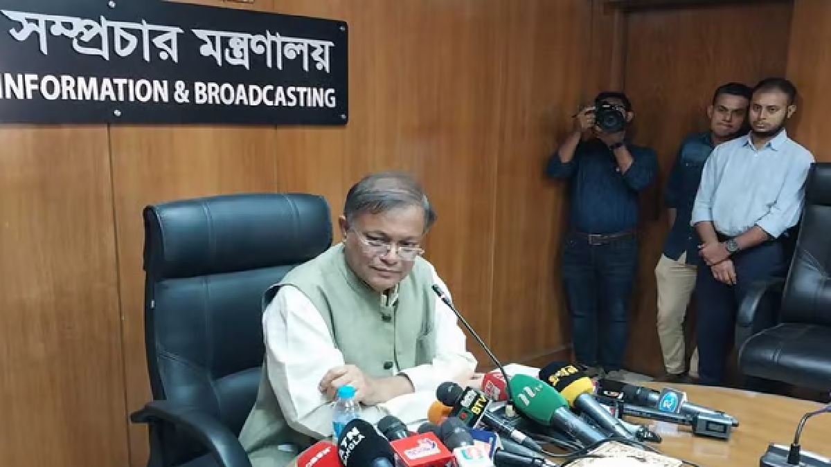 প্রেসক্লাবের সামনে যারা সরকার পতন আন্দোলন করে, তারা কল্যাণ ট্রাস্টের সহায়তা পেয়েছে: তথ্যমন্ত্রী