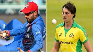 অস্ট্রেলিয়ার বিপক্ষে ব্যাটিংয়ে আফগানিস্তান