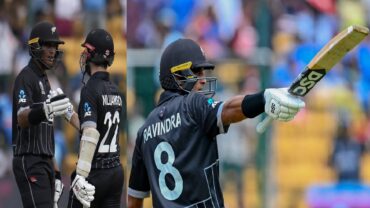 বিশ্বকাপে রবীন্দ্রর তৃতীয় সেঞ্চুরিতে উড়ছে নিউজিল্যান্ড, দুশ্চিন্তায় পাকিস্তান