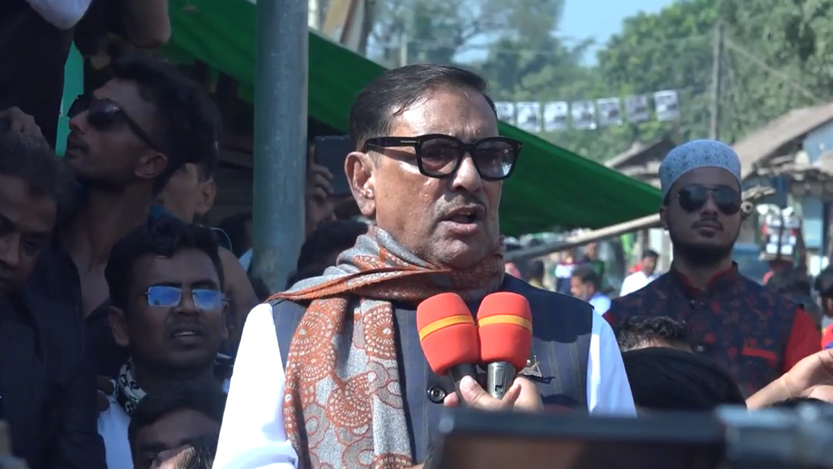 বিএনপি লাল কার্ড খেয়ে পালিয়ে গেছে: ওবায়দুল কাদের