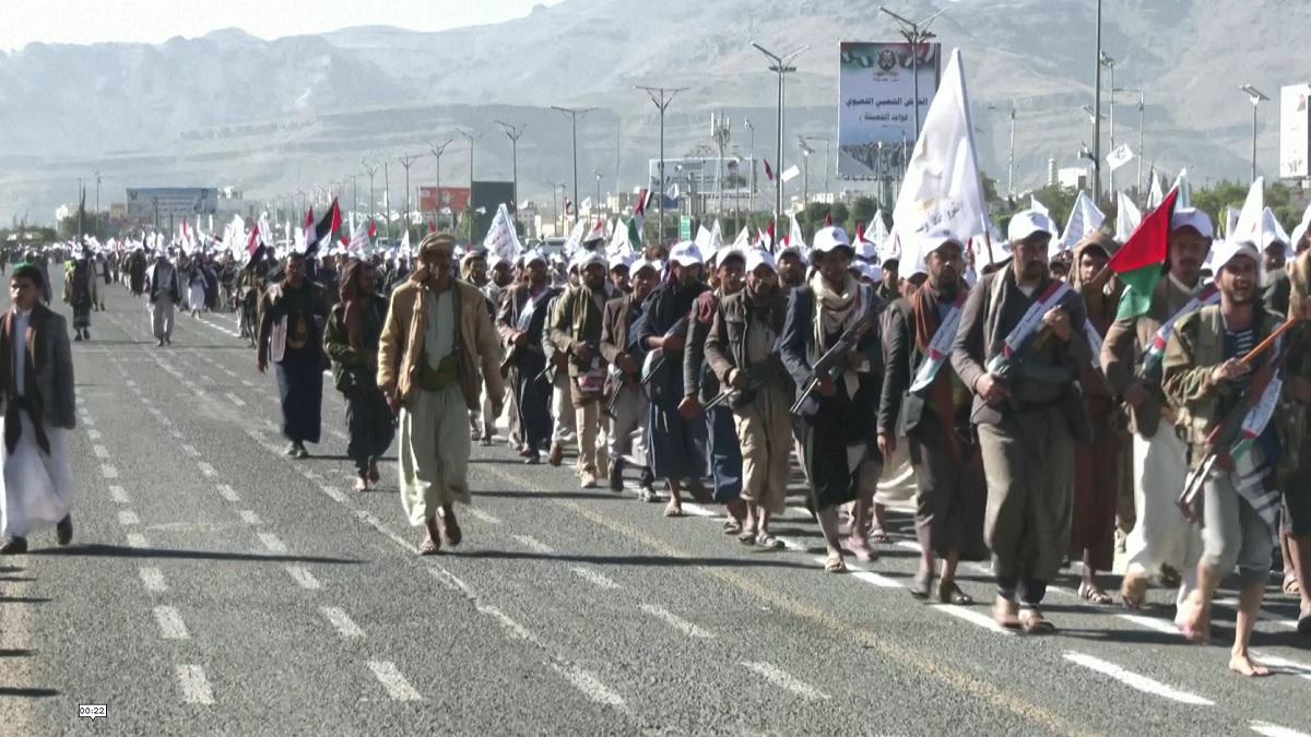 গাজায় ইসরায়েলের বিরুদ্ধে সরাসরি লড়াইয়ে প্রস্তুত হুতি বাহিনী