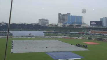 বৃষ্টির কারণে শুরু হয়নি দ্বিতীয় দিনের খেলা