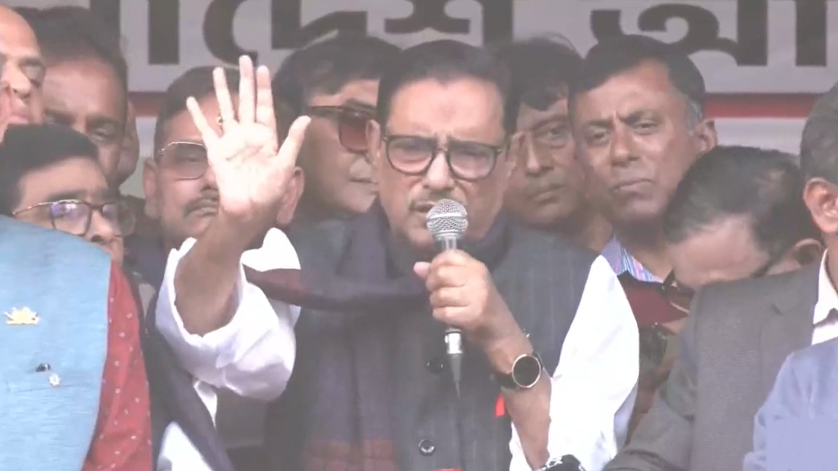 বিএনপির ২ হাজার নেতাকর্মী মুক্তি পাচ্ছে আজ: কাদের
