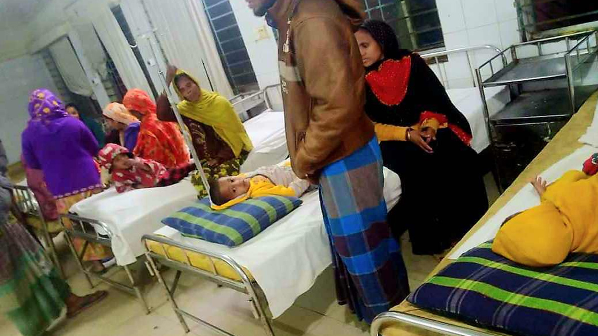 গাইবান্ধায় কীটনাশক পানে অসুস্থ ৫ শিশু