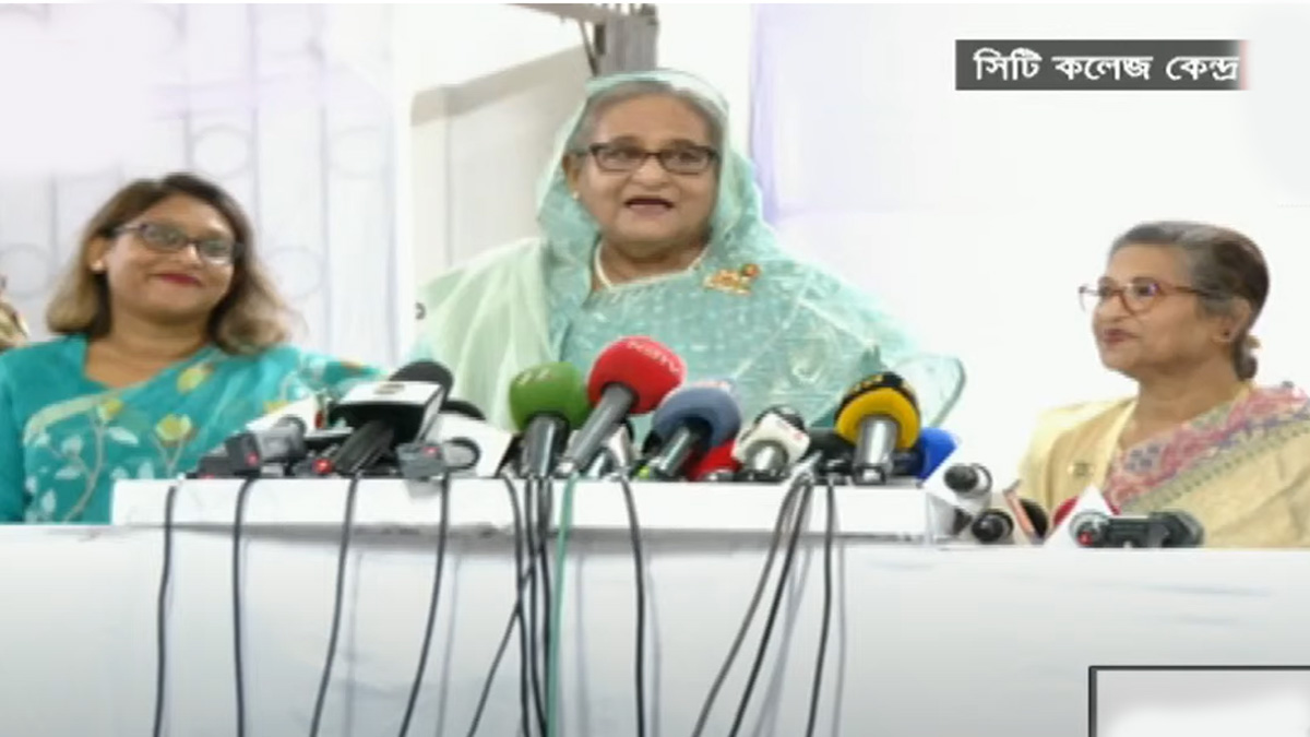 মানুষ যাকে ইচ্ছা ভোট দিক, শুধু ভোটাধিকারটি প্রয়োগ করুক: প্রধানমন্ত্রী