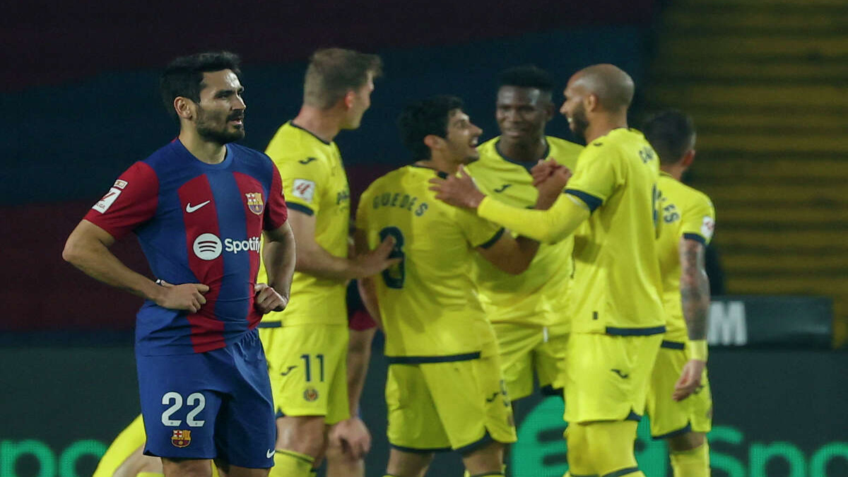 আট গোলের থ্রিলার: ভিয়ারিয়ালের কাছে হারলো বার্সেলোনা