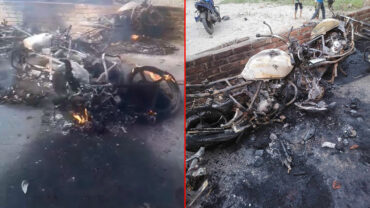 বরিশালে নৌকা ও স্বতন্ত্র প্রার্থীর সমর্থকদের মধ্যে সংঘর্ষ, অগ্নিসংযোগ