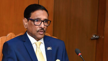 যেভাবে আজকের ওবায়দুল কাদের