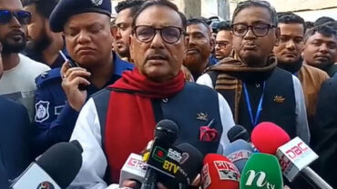 মানুষ স্বতঃস্ফূর্তভাবে ভোট দিচ্ছে: কাদের