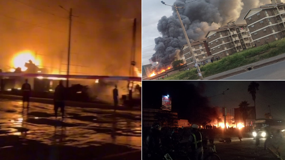 ভয়াবহ দাবানলে বির্পযস্ত কেনিয়া