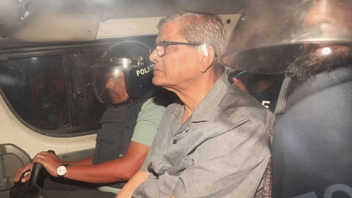 নাশকতার ৯ মামলায় মির্জা ফখরুলের জামিন শুনানি আগামীকাল