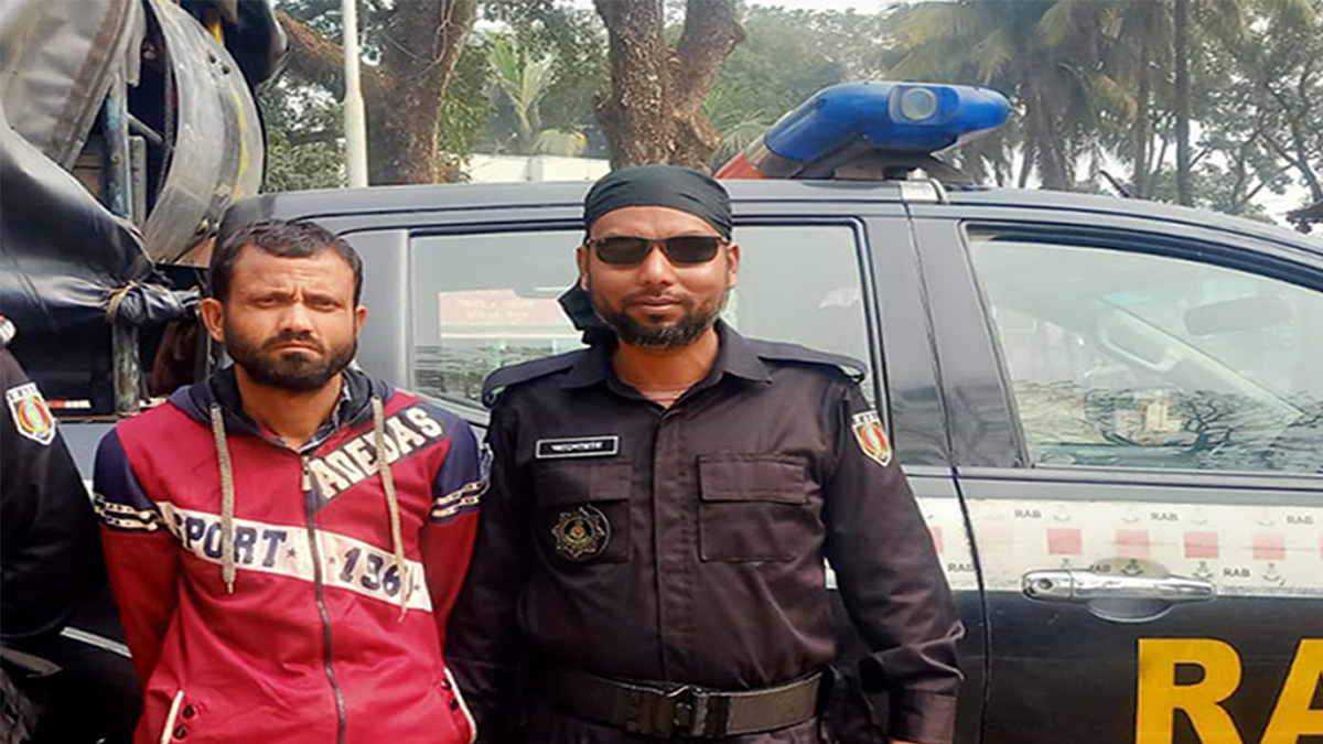 গাইবান্ধায় মৃত্যুদণ্ডপ্রাপ্ত পলাতক আসামি গ্রেফতার