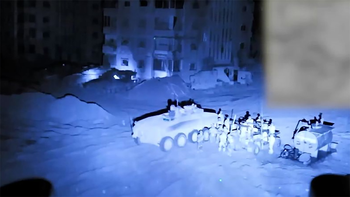 জিম্মি উদ্ধারের ভিডিও প্রকাশ করলো আইডিএফ