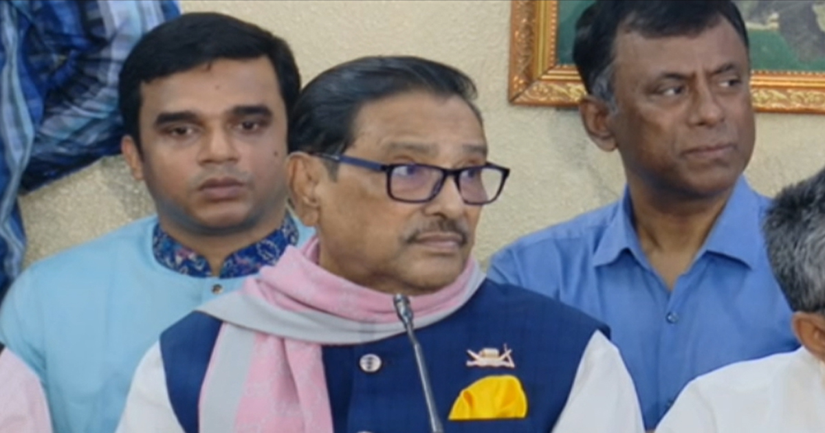 কাউকে নিষিদ্ধের চিন্তা করিনি: ওবায়দুল কাদের