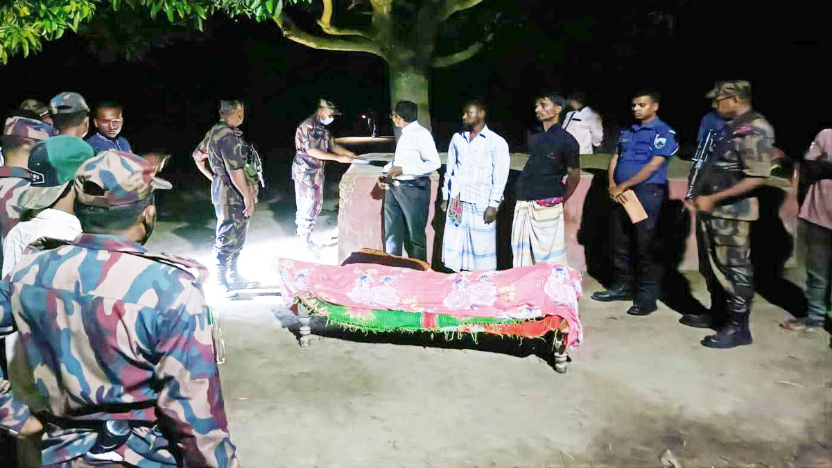 একদিন পর বাংলাদেশির মরদেহ ফেরত দিলো বিএসএফ