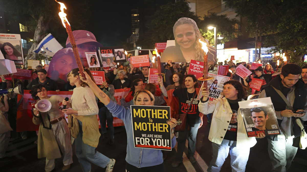 জিম্মি মুক্তির দাবিতে উত্তাল ইসরায়েল, নেতানিয়াহুর পদত্যাগ দাবি