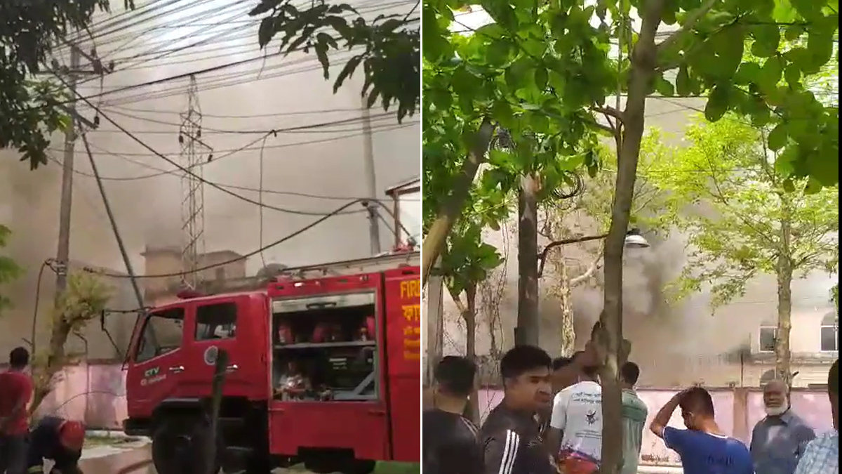 সিলেটে বিদ্যুৎকেন্দ্রে আগুন, ফায়ার সার্ভিসের ৫ ইউনিটের চেষ্টায় নিয়ন্ত্রণে