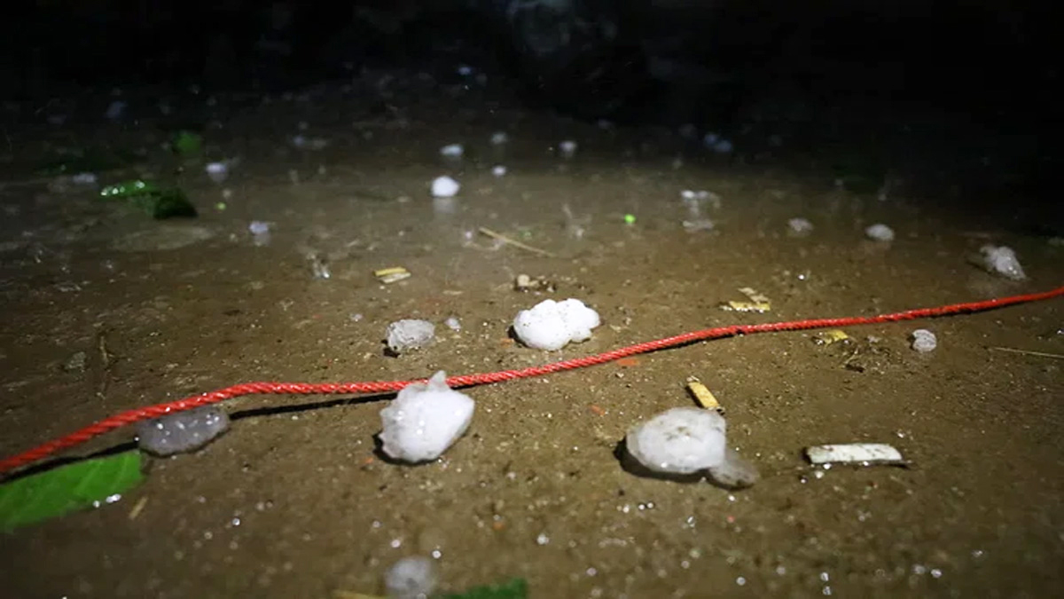 আবারও শিলাবৃষ্টির পূর্বাভাস দিলো আবহাওয়া অধিদফতর