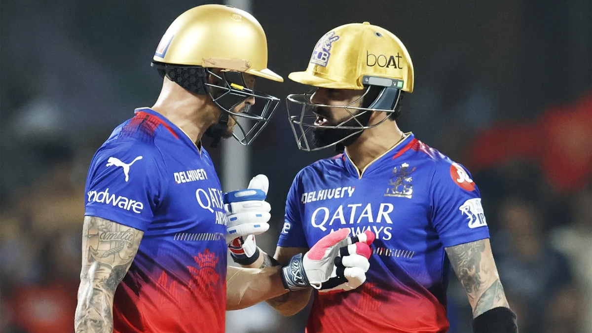 কোহলি-ডু প্লেসির ব্যাটে গুজরাটকে হারালো ব্যাঙ্গালুরু