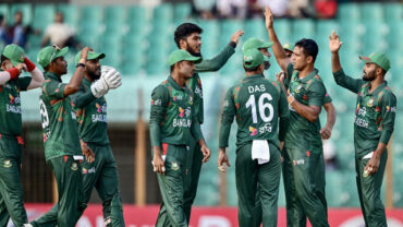 কষ্টার্জিত জয়ে ২ ম্যাচ হাতে রেখেই সিরিজ জিতলো বাংলাদেশ