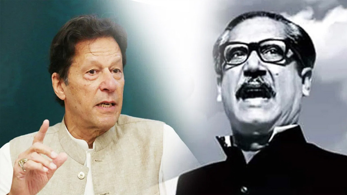 ১৯৭১ ও বঙ্গবন্ধু নিয়ে টুইটের কথা স্বীকার করলেও ভিডিওর দায় নিতে নারাজ ইমরান খান