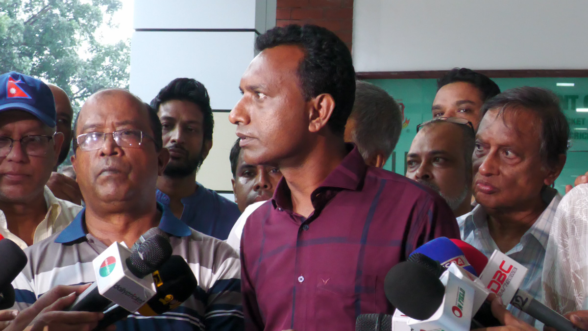 বিসিবির বর্তমান কমিটির সদস্যদের পদত্যাগ দাবি বিরোধীপক্ষের