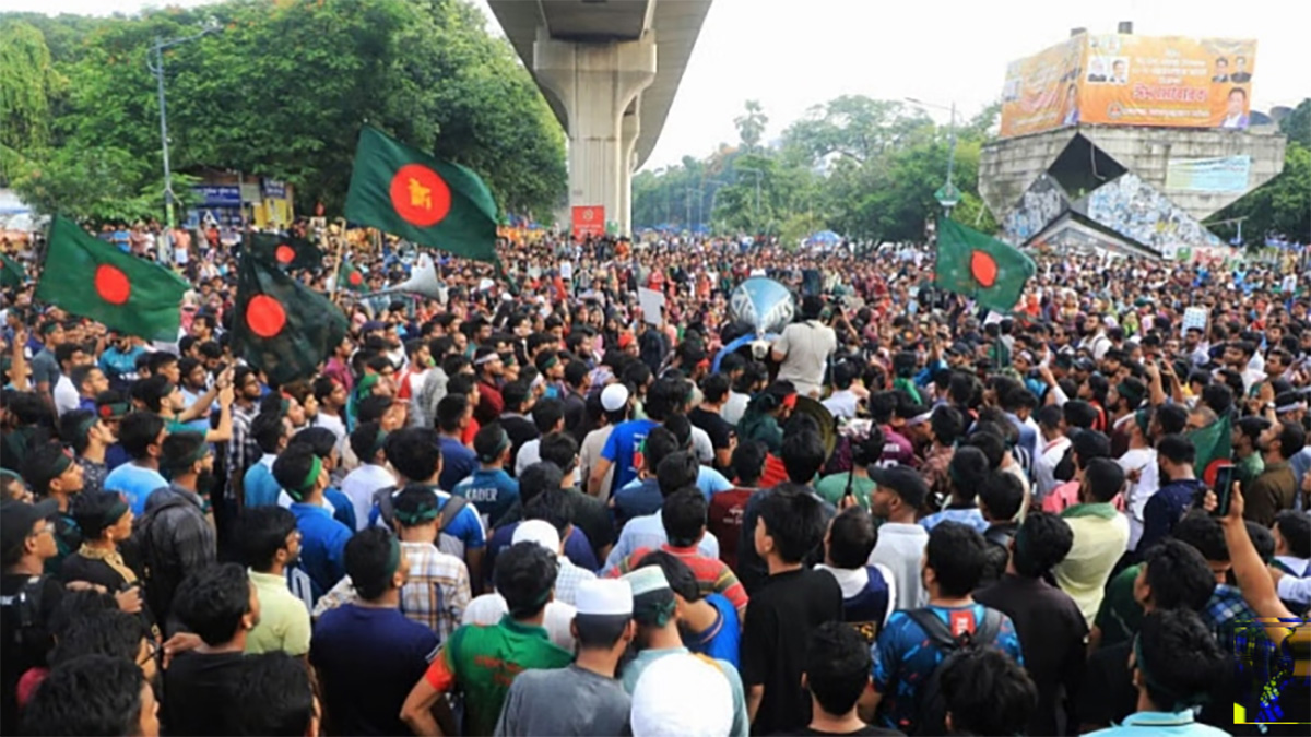 সপ্তাহব্যাপী কর্মসূচির ডাক বৈষম্যবিরোধী ছাত্র আন্দোলনের