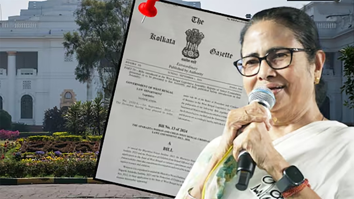 পশ্চিমবঙ্গে বিধানসভায় পাস হলো ধর্ষণবিরোধী ‘অপরাজিতা’ বিল