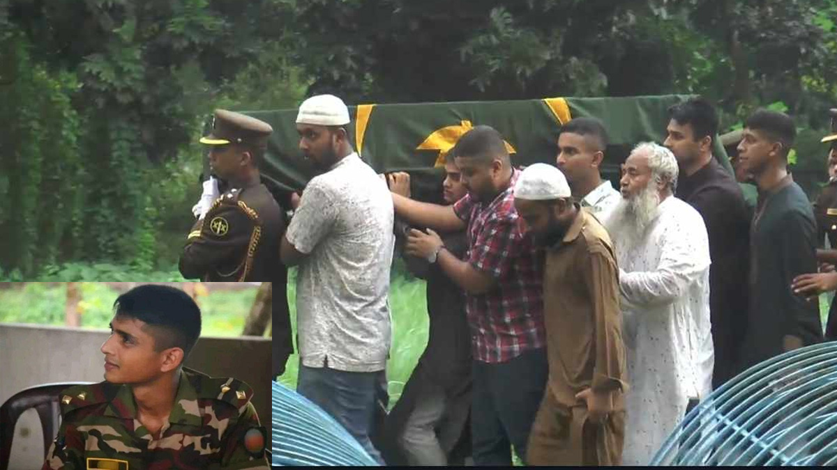 চিরনিদ্রায় শায়িত হলেন লেফটেন্যান্ট নির্জন