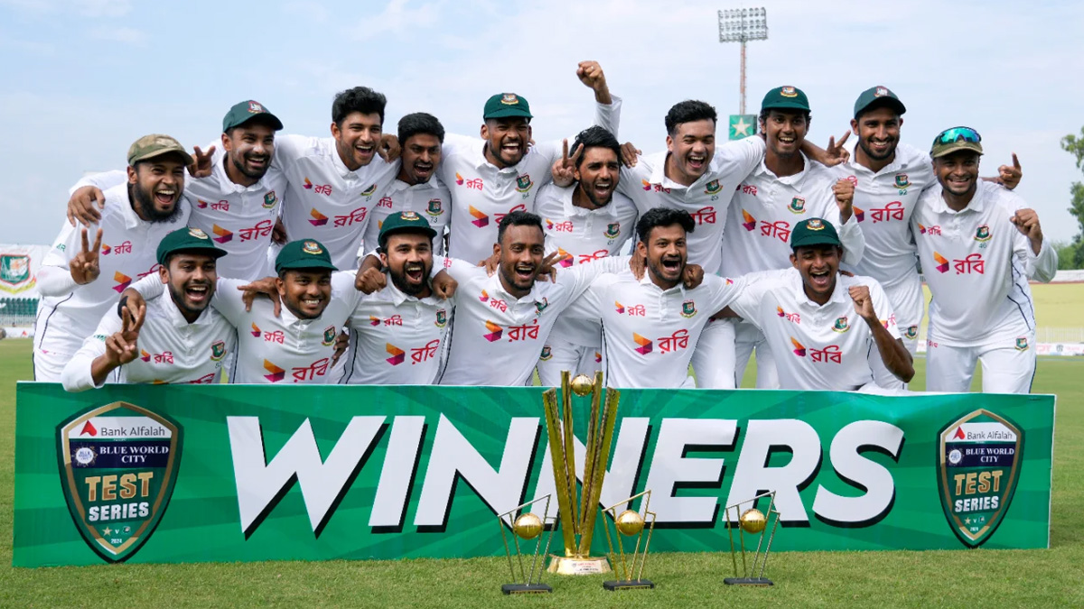 ঐতিহাসিক সিরিজ জয়ের পর যে সুখবর পেল বাংলাদেশ