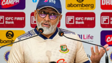 ভারতের বিপক্ষে চাপে থাকাটাই সুবিধাজনক: হাথুরুসিংহে