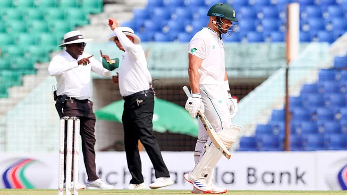 চট্টগ্রাম টেস্ট: ১ উইকেটে ১০৯ রান নিয়ে লাঞ্চে দক্ষিণ আফ্রিকা