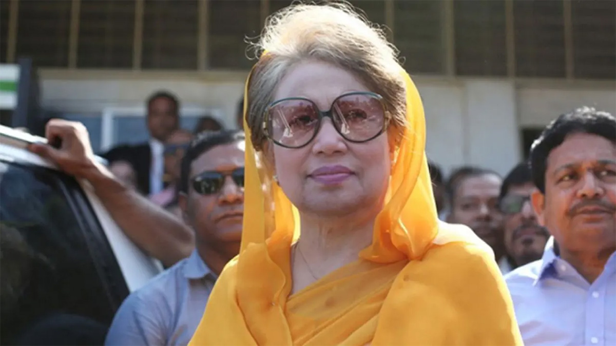 মার্কিন দূতাবাসে ফিঙ্গারপ্রিন্ট দিয়ে বাসায় ফিরেছেন খালেদা জিয়া