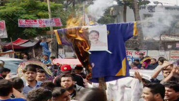 ঢাকা কলেজ ছাত্রদলের নবগঠিত কমিটি প্রত্যাখান করে পদবঞ্চিতদের বিক্ষোভ