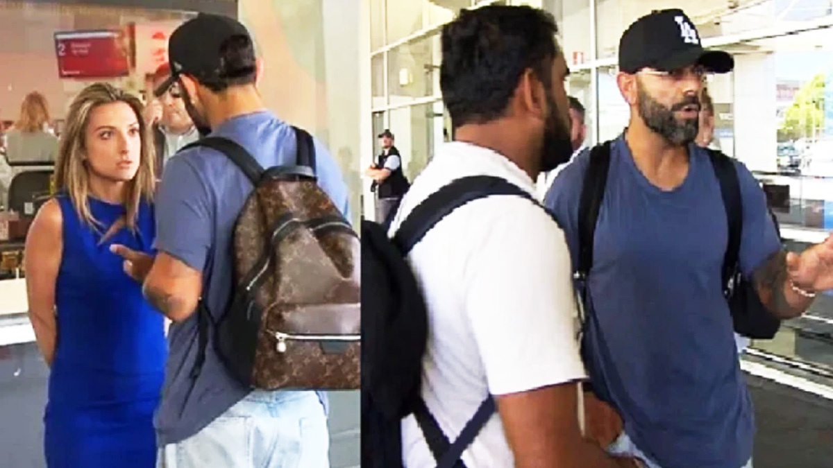 অস্ট্রেলিয়ার সাংবাদিকদের সঙ্গে বিবাদে জড়াচ্ছেন কোহলিরা