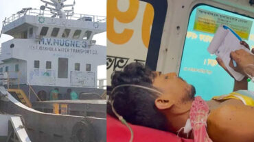 জাহাজে ৭ খুন: অবস্থার উন্নতি হয়েছে বেঁচে থাকা জুয়েলের