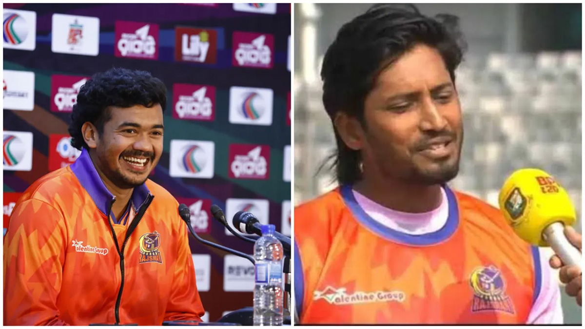 রাজশাহীর অধিনায়ক পরিবর্তন, নেতৃত্বে তাসকিন