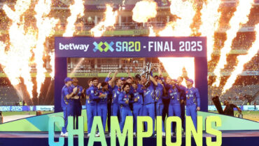 এসএ২০ লিগের চ্যাম্পিয়ন কেপটাউন